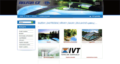 Desktop Screenshot of belfor.cz